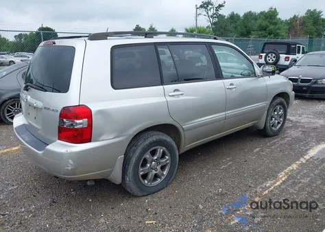 2006 Toyota Highlander V6 z USA, uszkodzony, nr VIN JTEEP21A360150466